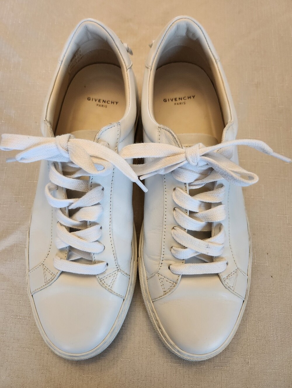 Givenchy Urban Street White Leather Sneakers